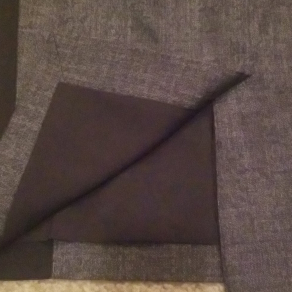 Navy block pencil skirt - Picture 3 of 5